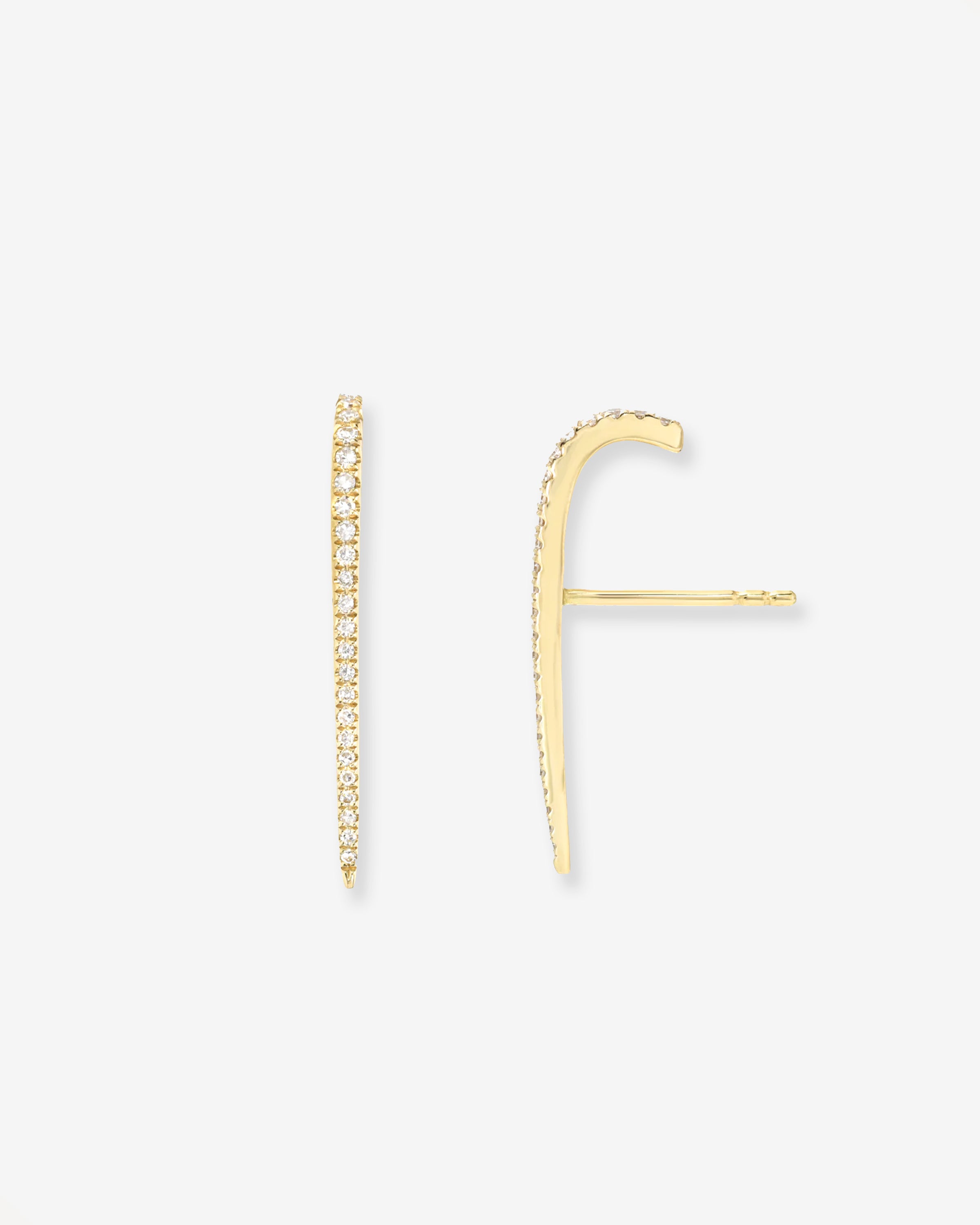 DiamondCurvedBarStudEarrings.