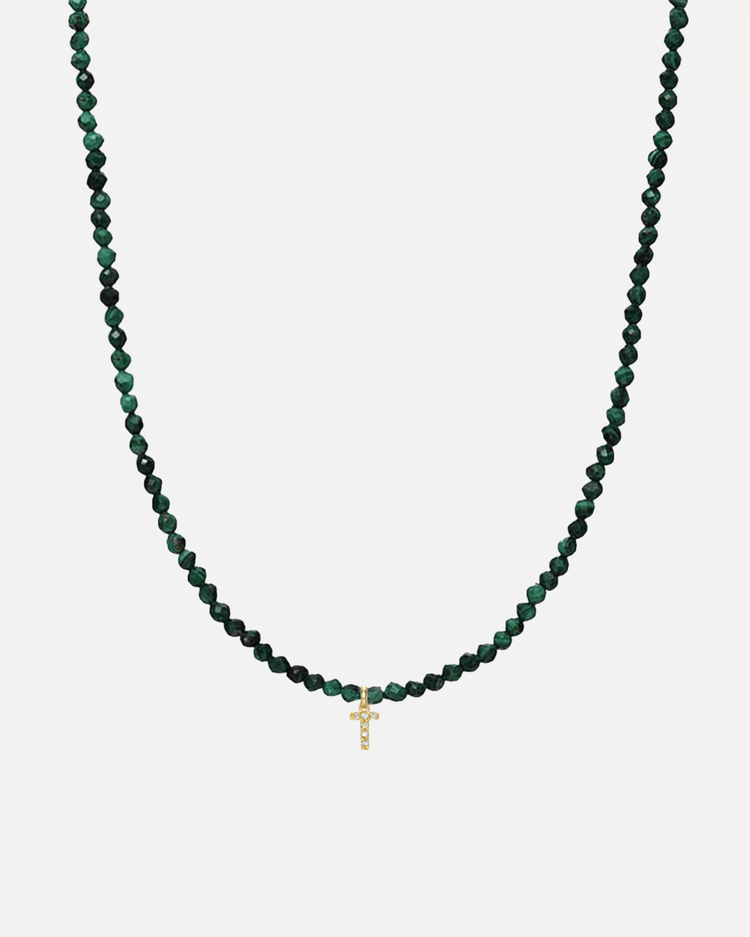 Malachite Bead Necklace