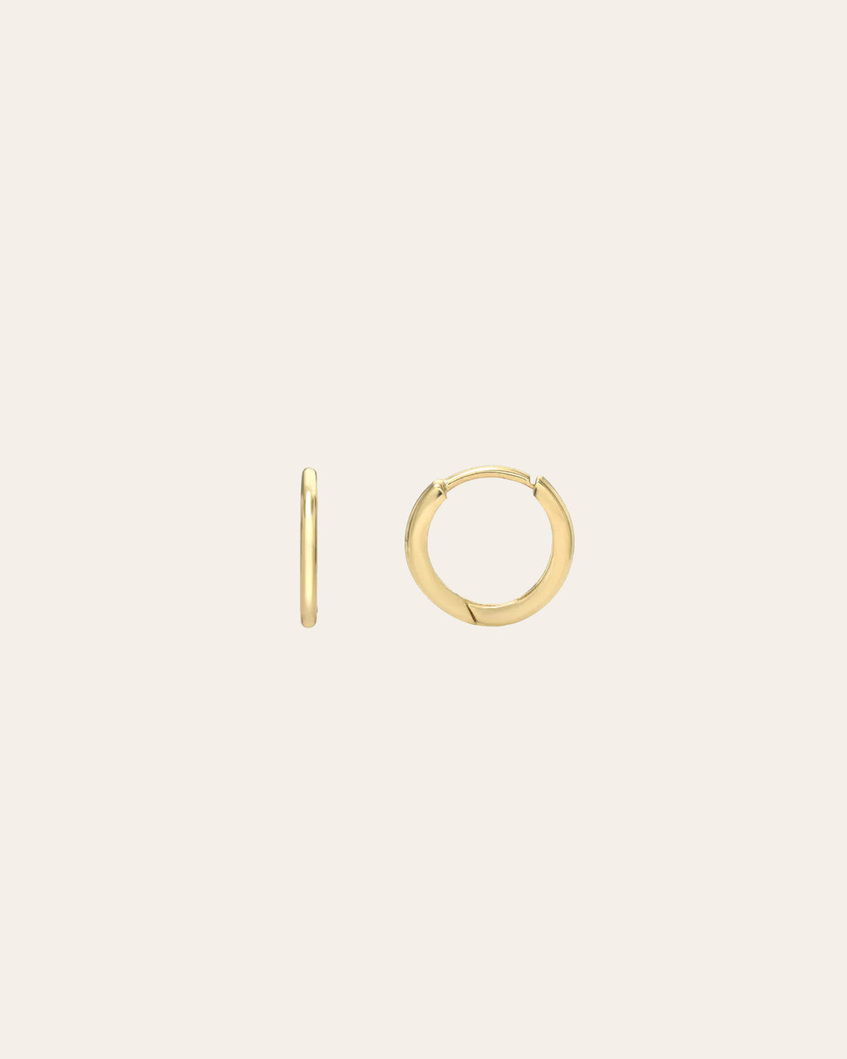 14k Gold Mini Huggie Earrings