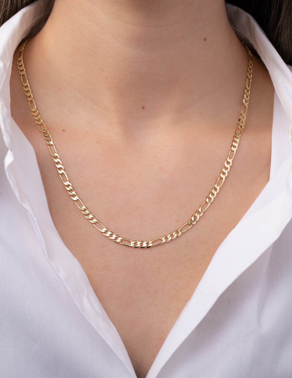 Vermeil Figaro Chain Necklace