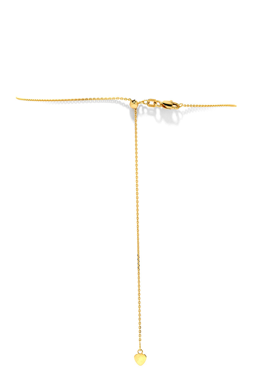 14k Gold Bar Segment Choker Necklace