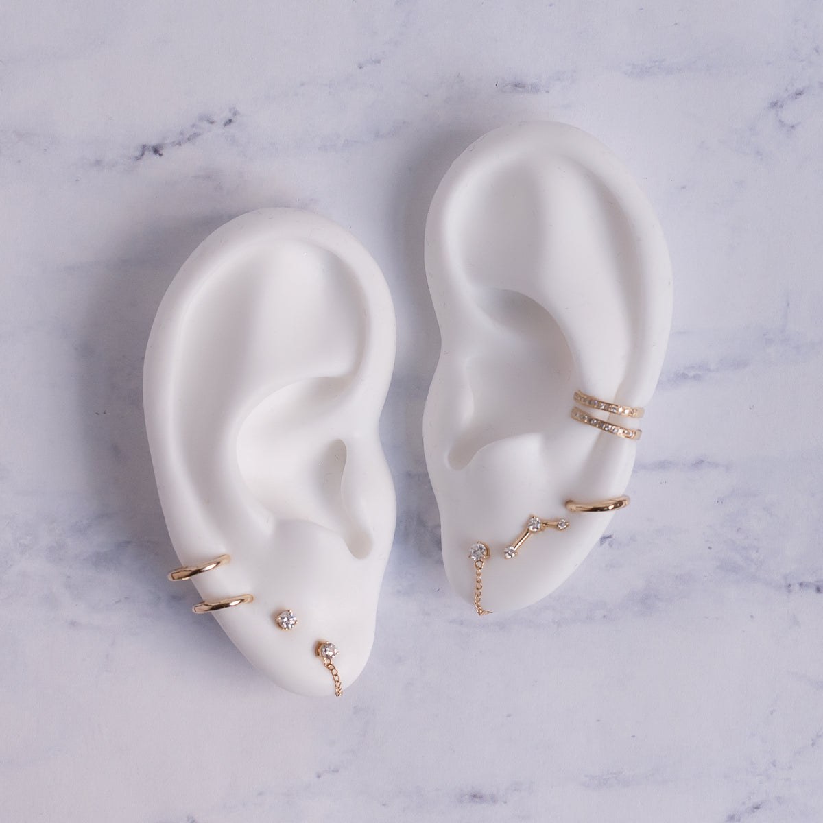 14k Gold Mini Huggie Earrings