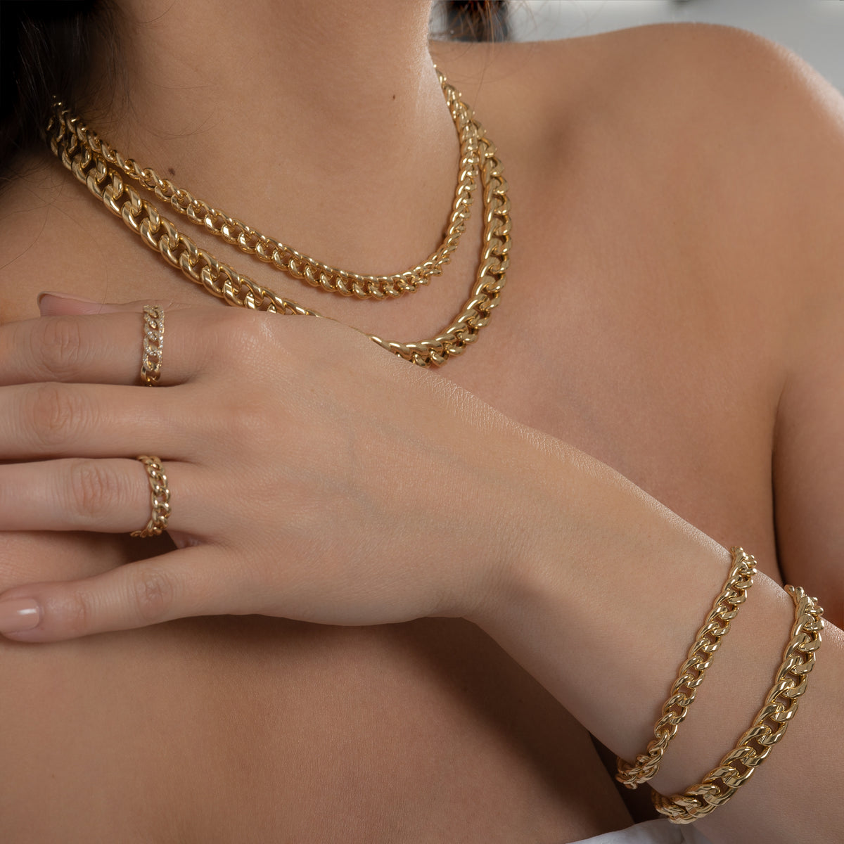 14k Gold Extra Large Miami Cuban Bracelet