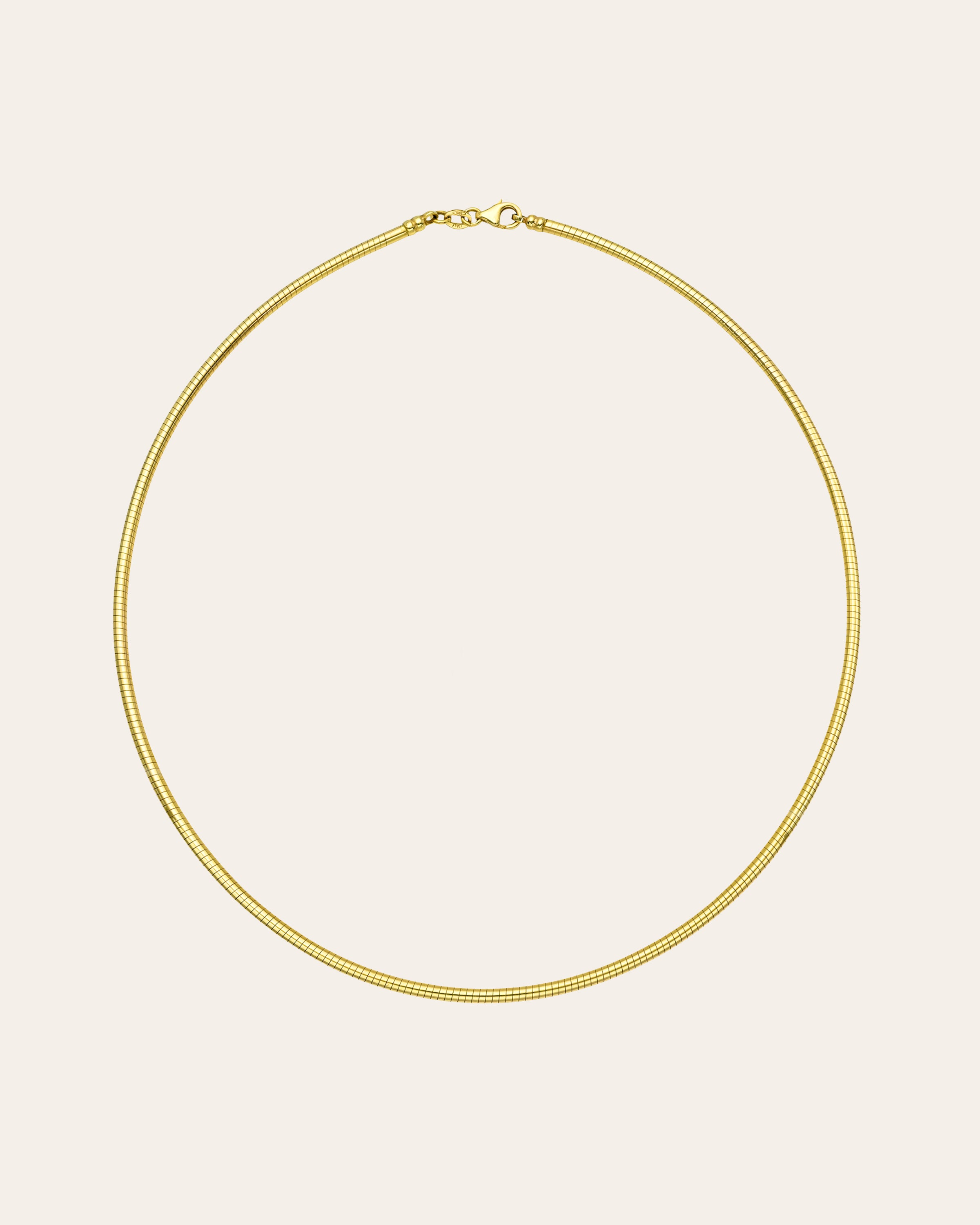 14K Gold Large Collar Necklace Chains Zoe Lev Jewelry