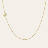 14K Gold Asymmetrical Paw Necklace Zoe Lev Jewelry