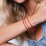 14k Gold Button Fortune Bracelet Fortune Zoe Lev Jewelry