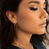 Diamond Trio Stud Earrings Zoe Lev Jewelry