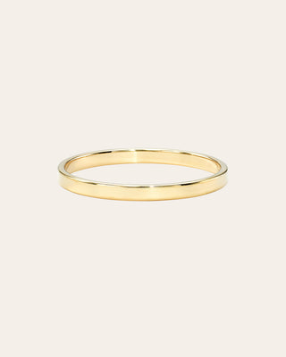 14K Gold Flat Band