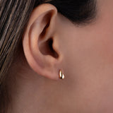 14K Gold Mini Teardrop Stud Earrings Studs Zoe Lev Jewelry