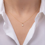 14K Gold Paw Pendant Zoe Lev Jewelry