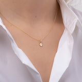 14K Gold Paw Pendant Zoe Lev Jewelry