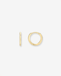 14K Gold Small Huggie Earrings Hoops & Huggies Zoe Lev Jewelry