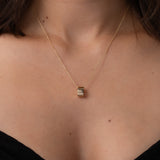 14K Yellow Gold Thick Heirloom Charm SAMPLE SALE Zoe Lev Jewelry