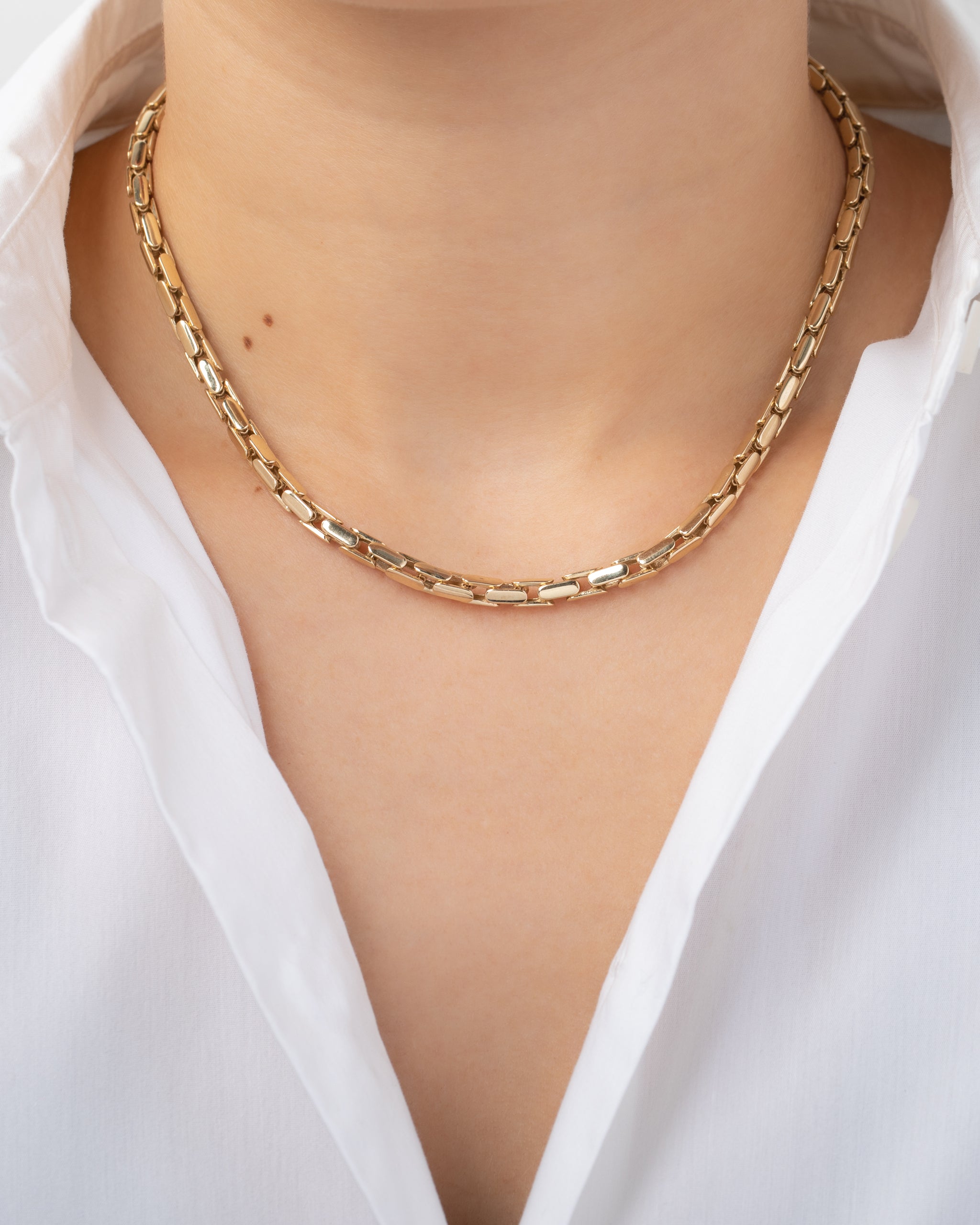 14K Gold Venetian Chain Necklace - Zoe Lev Jewelry