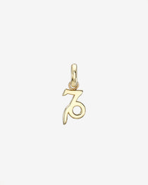 14k Gold Zodiac Pendant Personalized Zoe Lev Jewelry