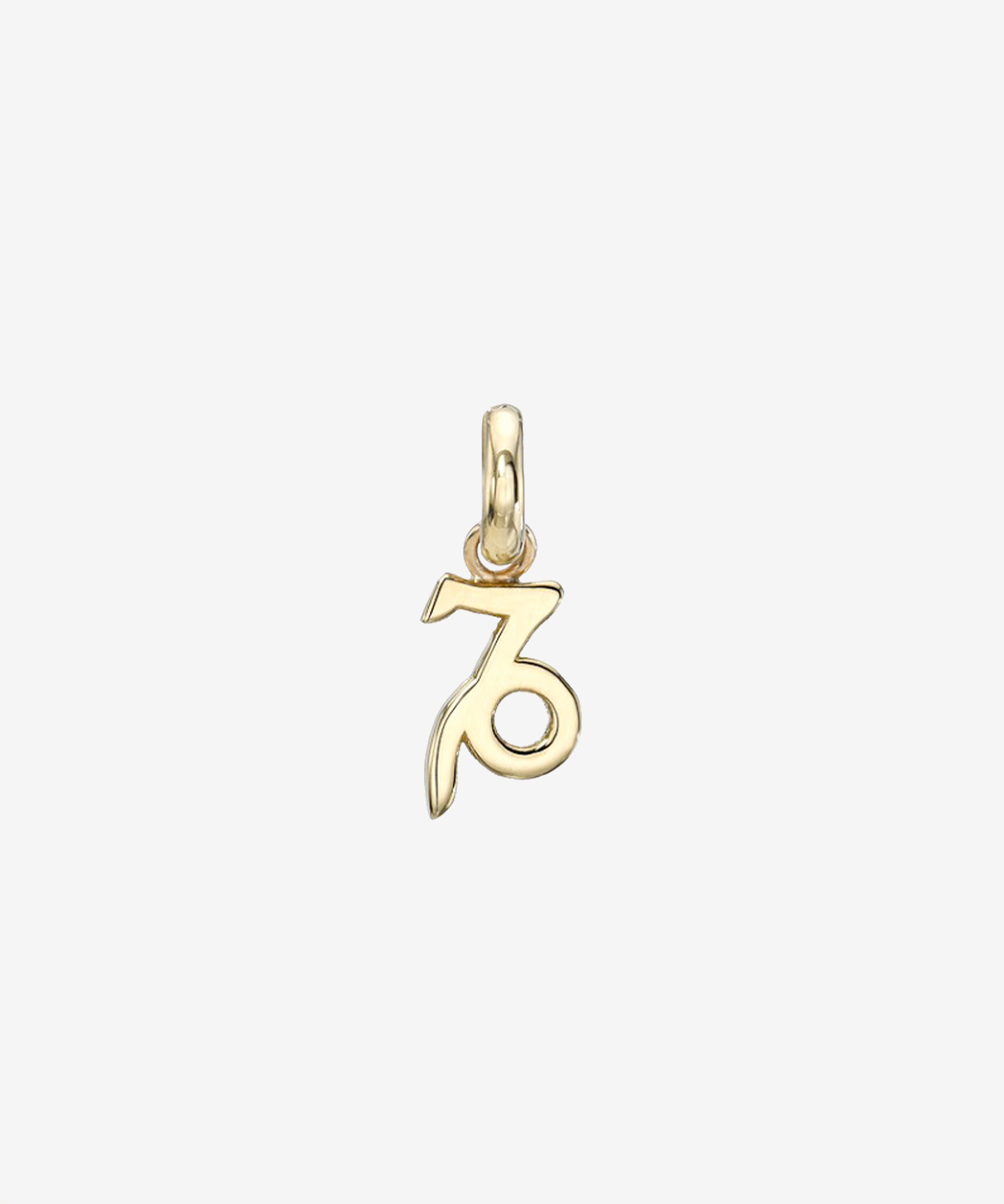 14k Gold Zodiac Pendant Personalized Zoe Lev Jewelry