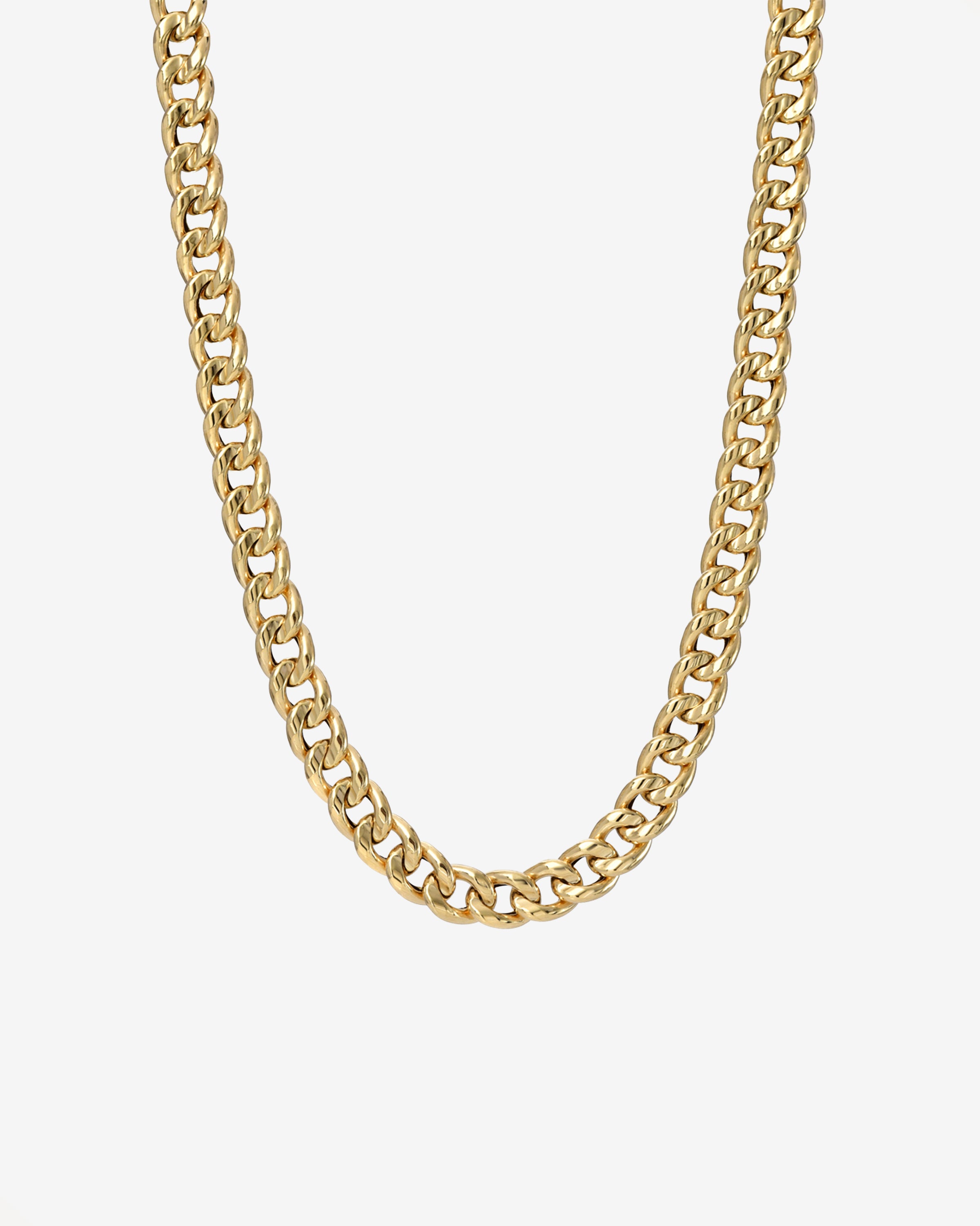 14K Large Miami Cuban Link Necklace