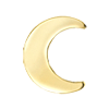 Add Initials & Charms - Standard Size OPTIONS_HIDDEN_PRODUCT Zoe Lev Jewelry 14K Gold Crescent