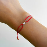 14k Floating Lab Diamond Fortune Bracelet Fortune Zoe Lev Jewelry