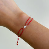 14k Floating Lab Diamond Fortune Bracelet Fortune Zoe Lev Jewelry