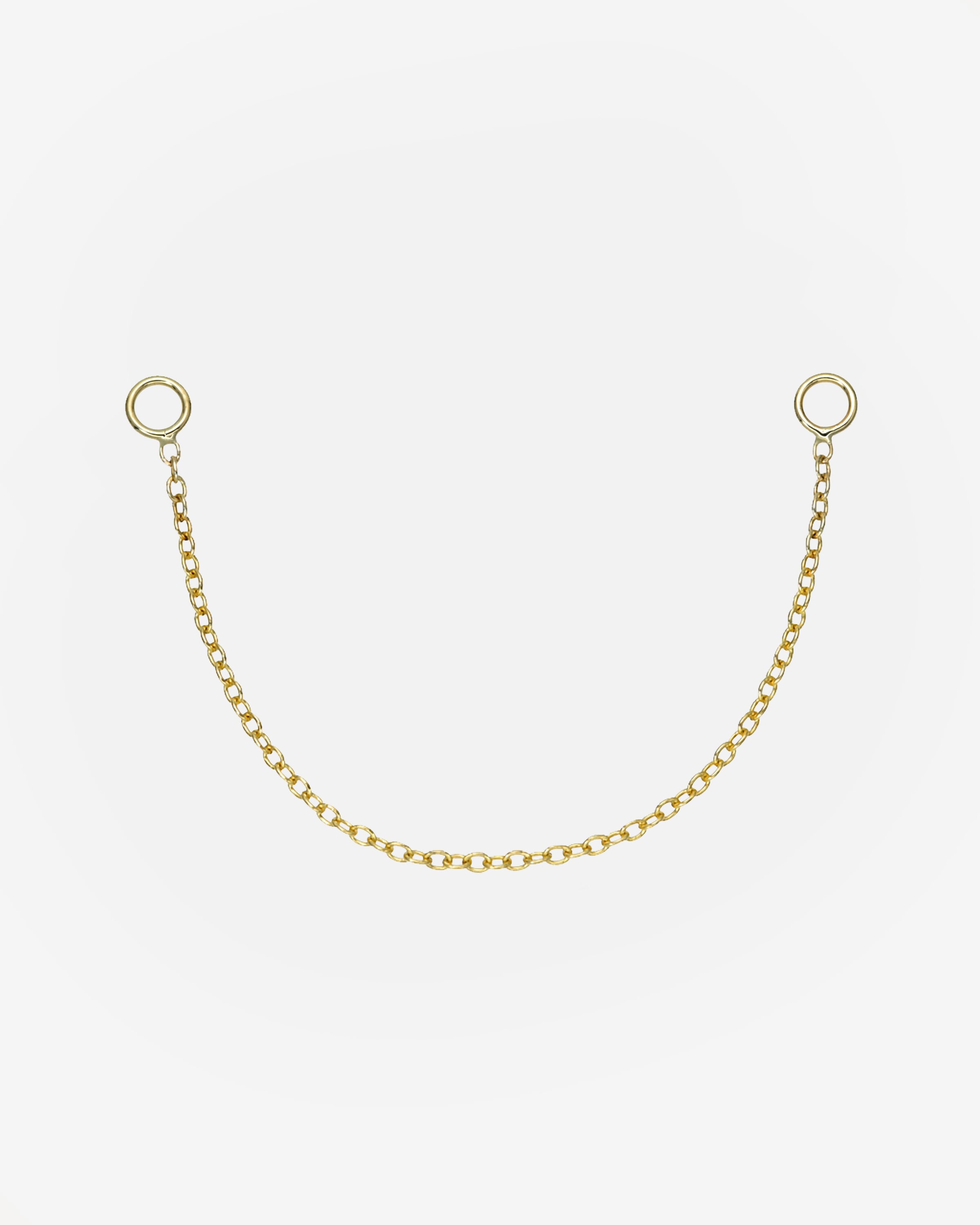 14k Gold Ear Chain Accessories Zoe Lev Jewelry