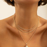 14k Gold Locket Pendant Personalized Zoe Lev Jewelry