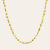 14K Gold Medium Ball Chain Chains Zoe Lev Jewelry