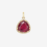 Diamond Ruby Pendant