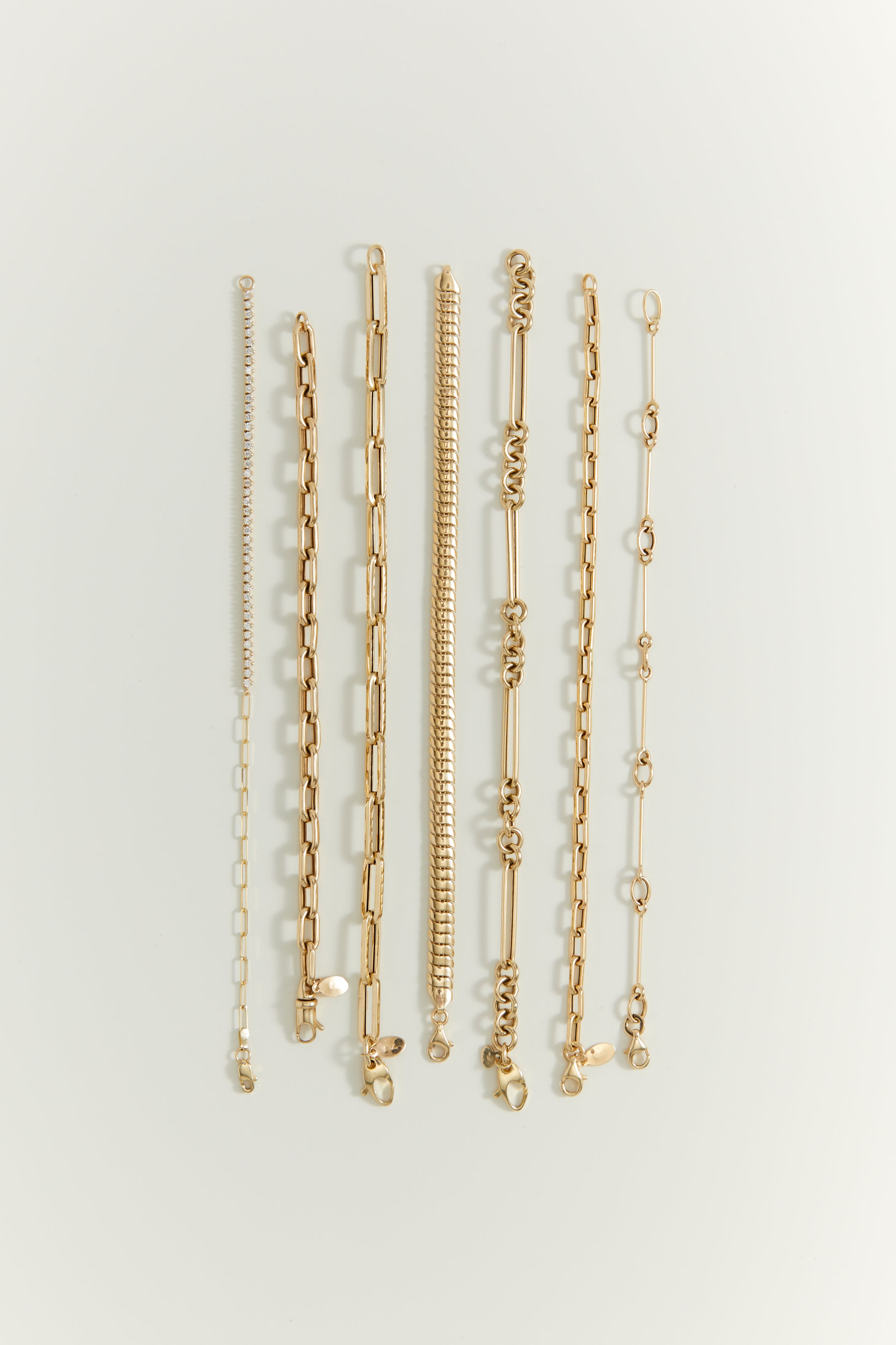 No.3 all around l ネックレス ① 3 Prong Diamond Tennis Necklace