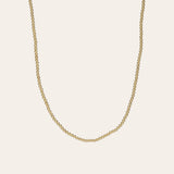 2mm Bead Necklace Zoe Lev Jewelry