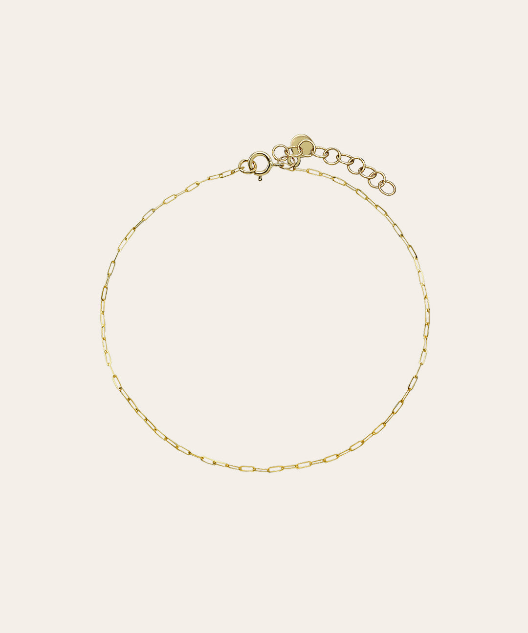 14k Gold Baby Open Link Chain Bracelet Chains Zoe Lev Jewelry