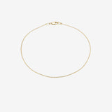 14k Gold Ball Chain Anklet Zoe Lev Jewelry