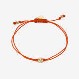 14k Gold Button Fortune Anklet Fortune Zoe Lev Jewelry