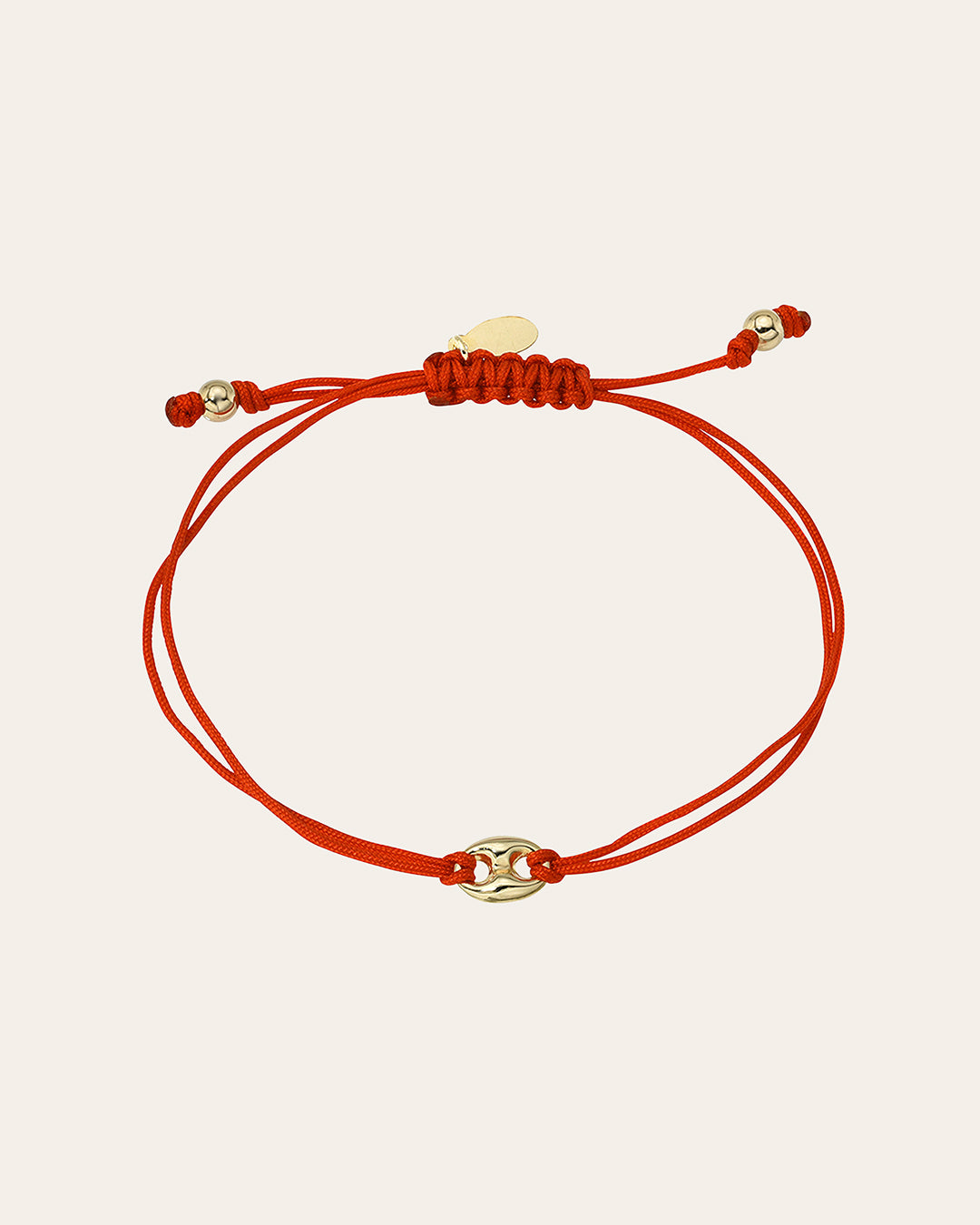 14k Gold Button Fortune Anklet Fortune Zoe Lev Jewelry