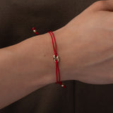 14k Gold Button Fortune Bracelet Fortune Zoe Lev Jewelry