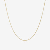 14k Gold Cable Link Chain Necklace Chains Zoe Lev Jewelry