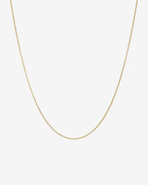 14k Gold Cable Link Chain Necklace Chains Zoe Lev Jewelry