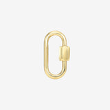 14k Gold Carabiner