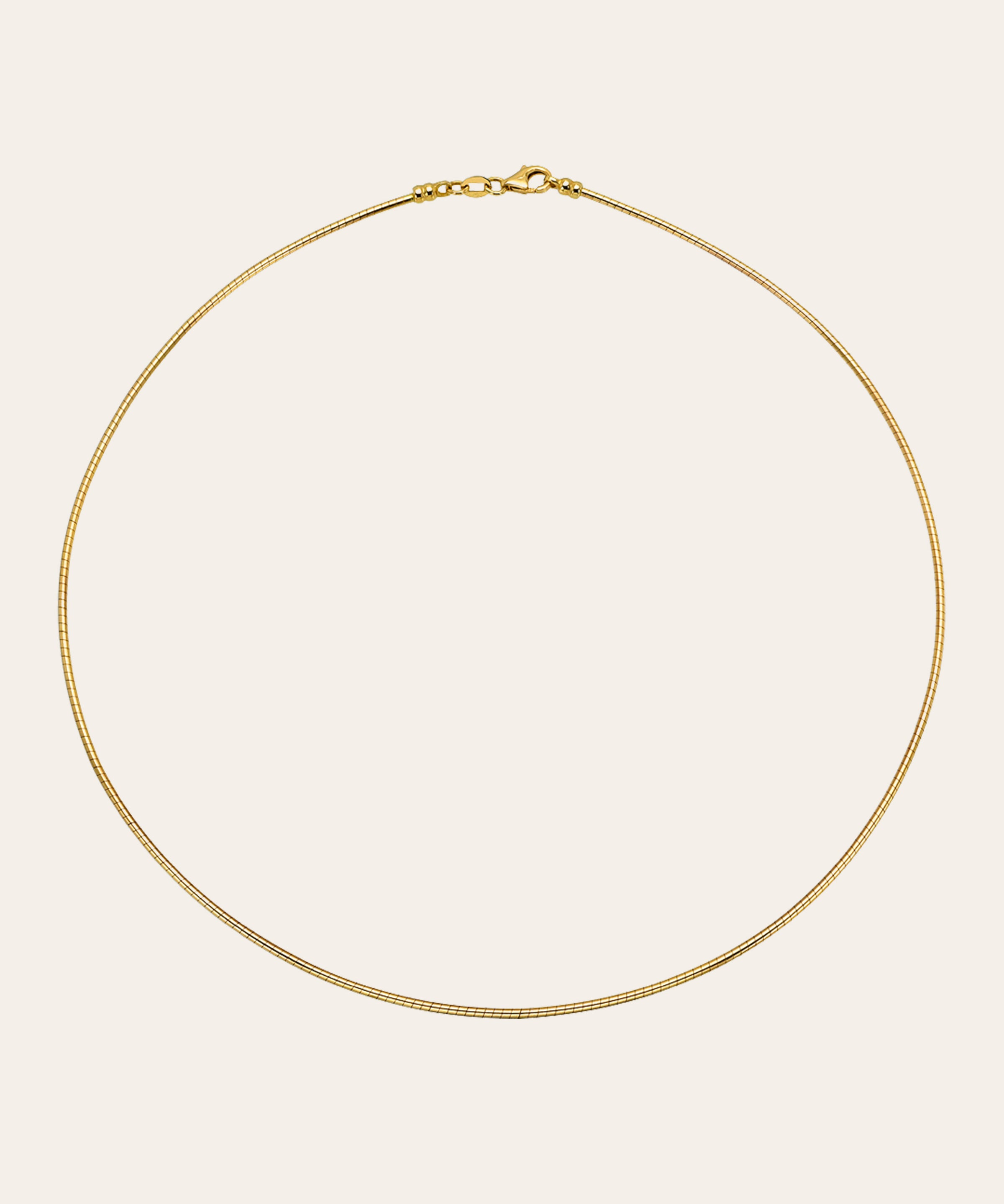 14K Gold Collar Necklace Chains Zoe Lev Jewelry