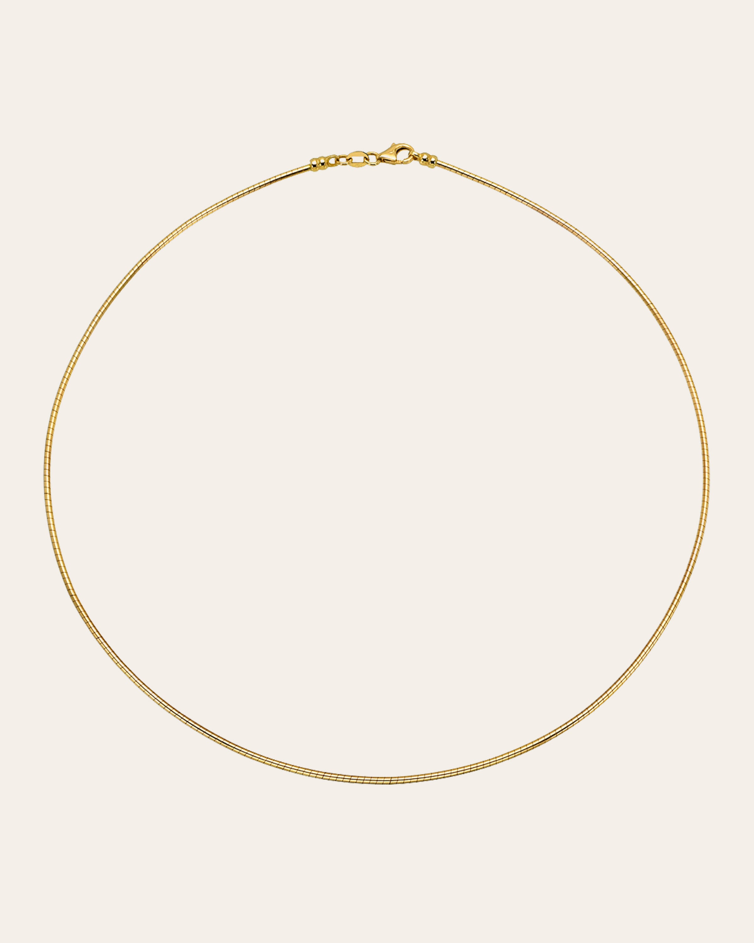 14K Gold Collar Necklace Chains Zoe Lev Jewelry