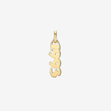 14k Gold Date Pendant Personalized Zoe Lev Jewelry