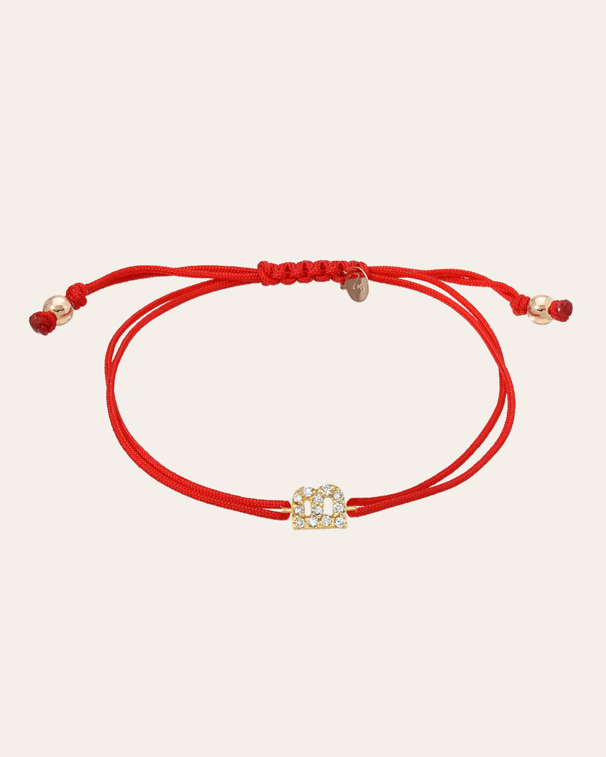 14k Gold and Diamond Charm Bracelet - Zoe Lev Jewelry