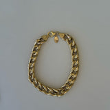 14k Gold Extra Large Miami Cuban Link Bracelet - 7" SAMPLE SALE Zoe Lev Jewelry
