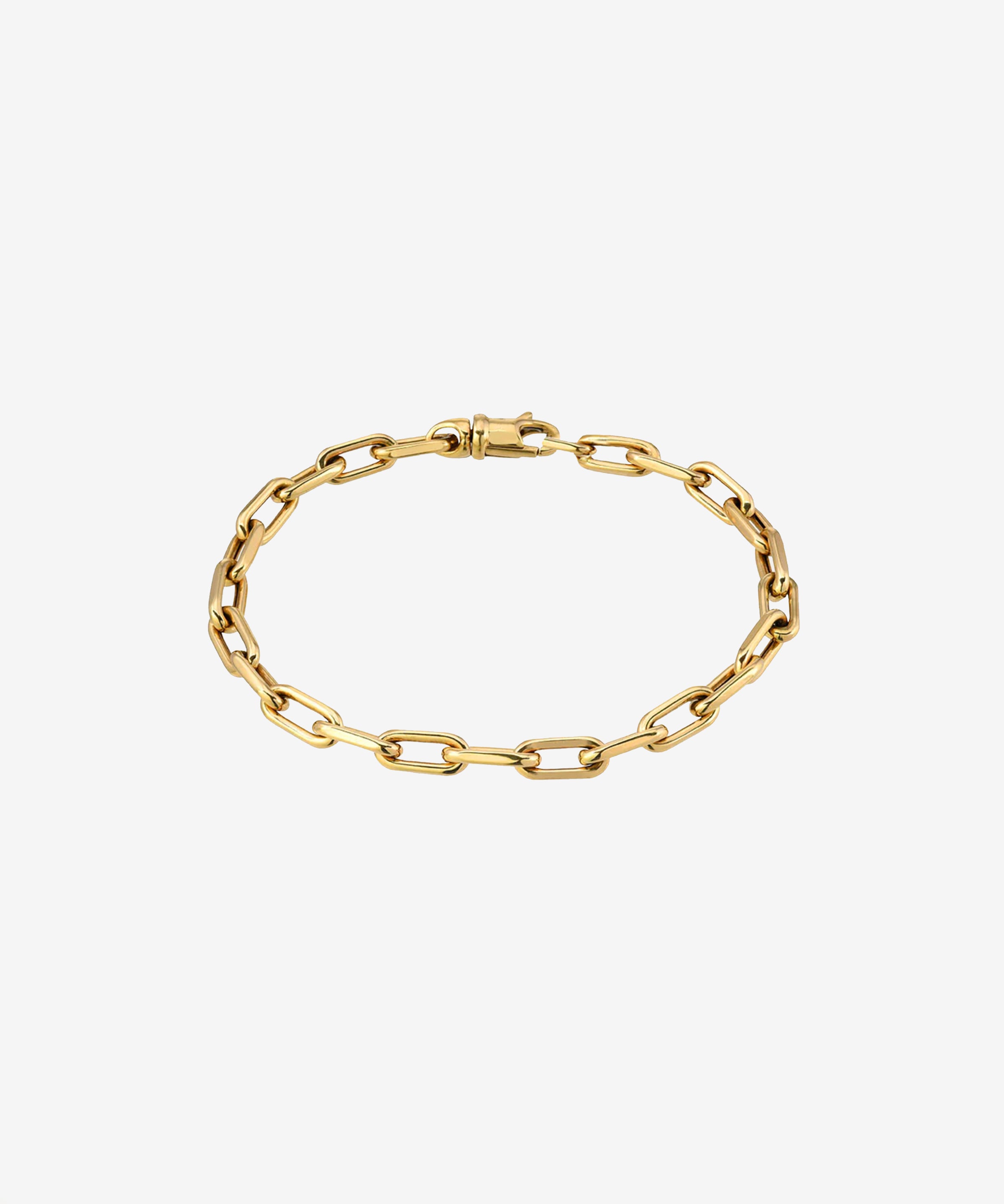 14k Gold Extra Large Open Link Chain Bracelet Chains Zoe Lev Jewelry