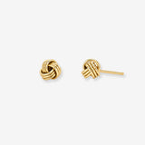 14k Gold Knot Studs Studs Zoe Lev Jewelry