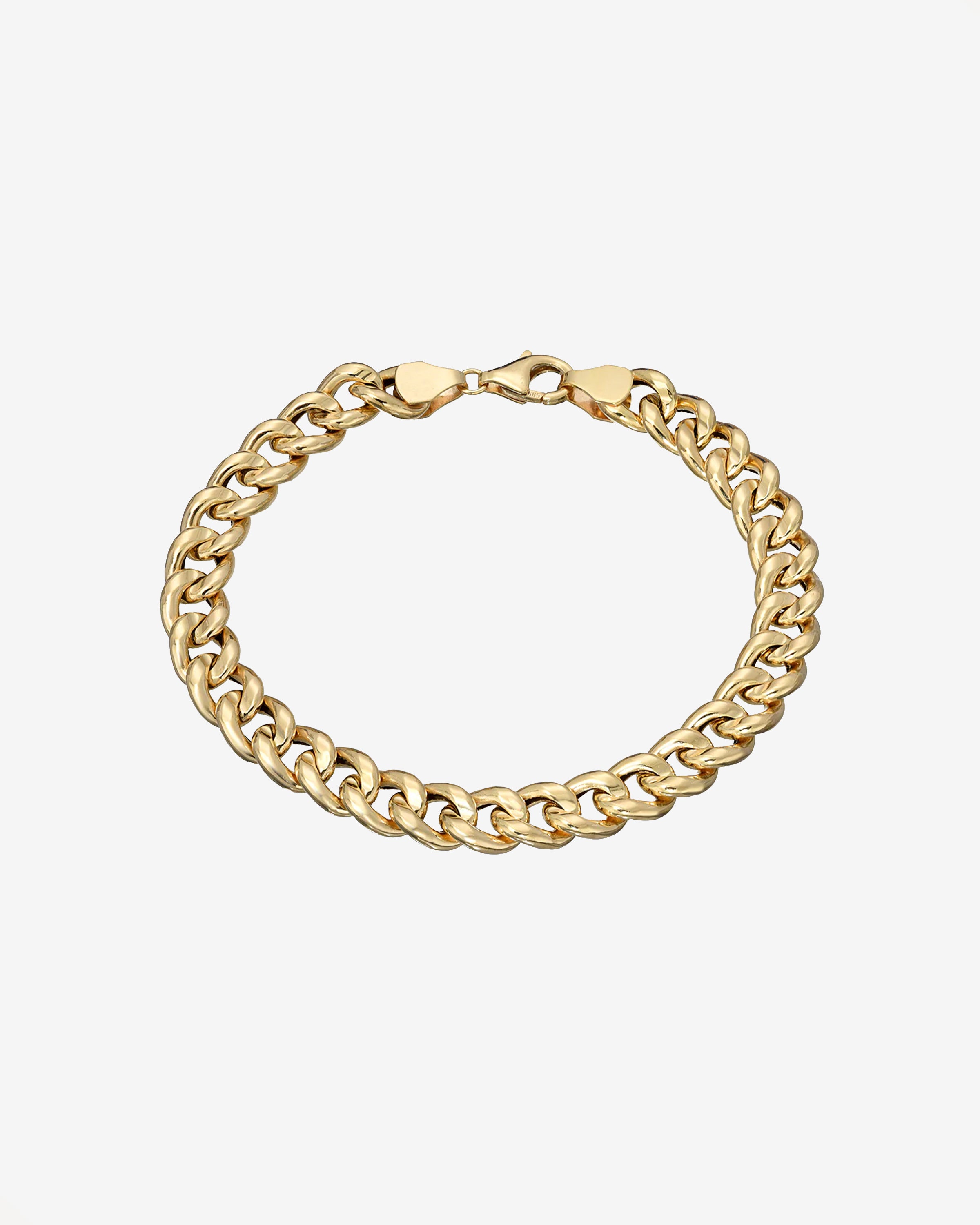 14k Gold Large Miami Cuban Bracelet Chains Zoe Lev Jewelry