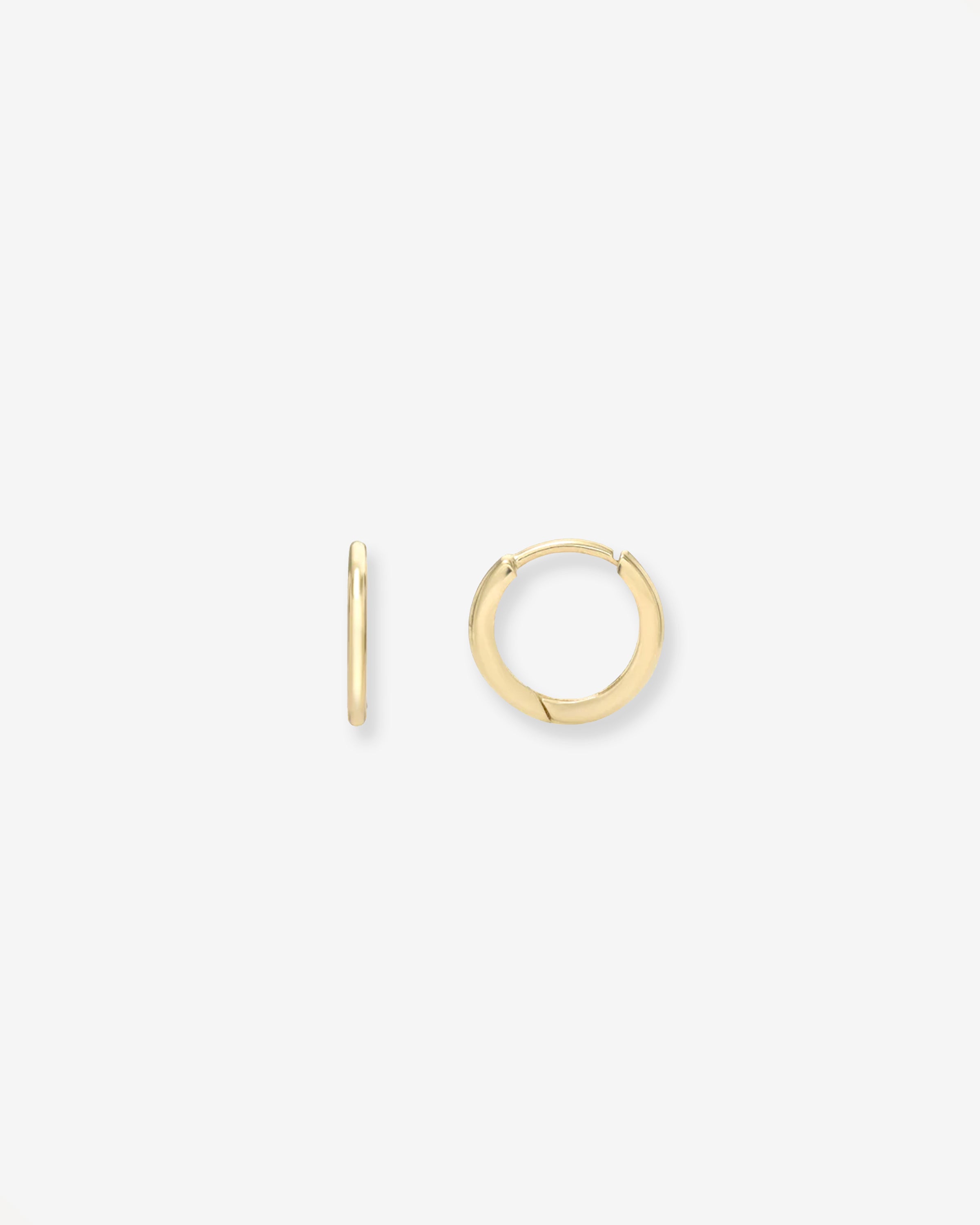 14k Gold Mini Huggie Earrings Hoops & Huggies Zoe Lev Jewelry