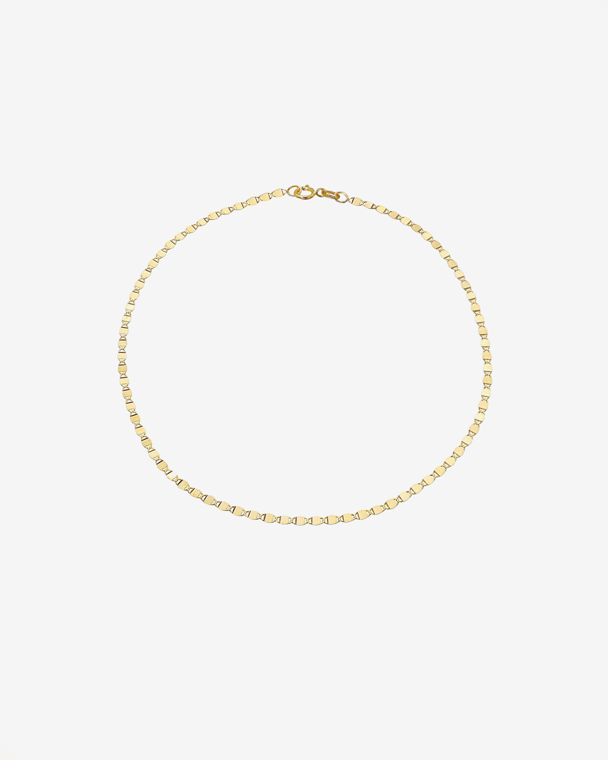 14k Gold Mirror Chain Bracelet Chains Zoe Lev Jewelry
