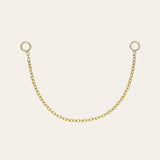 14k Gold Ear Chain