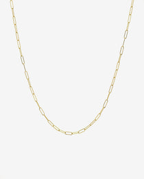 14k Gold Open Link Chain Necklace Chains Zoe Lev Jewelry